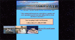 Desktop Screenshot of northstaryachtdeliveries.com